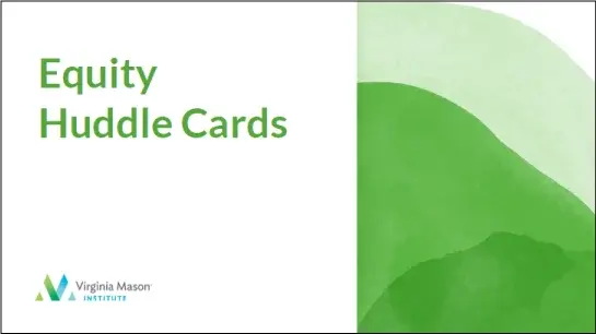 Equity Huddle Cards